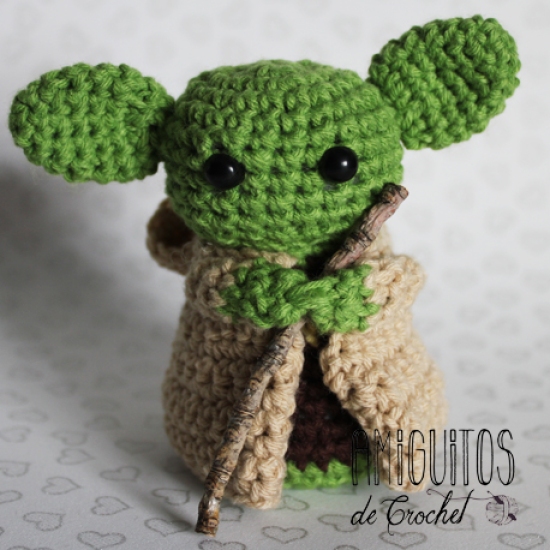El Maestro Yoda, Amiguitos de crochet