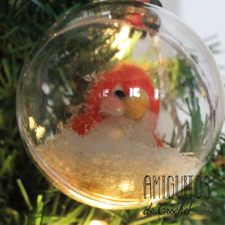 Felicitación Navidad- Amiguitos de crochet-Amigurumi- Afieltrado